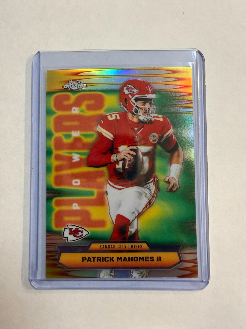 🔥2025 Topps Chrome #PP-6 Patrick Mahomes II Power Players Refactor